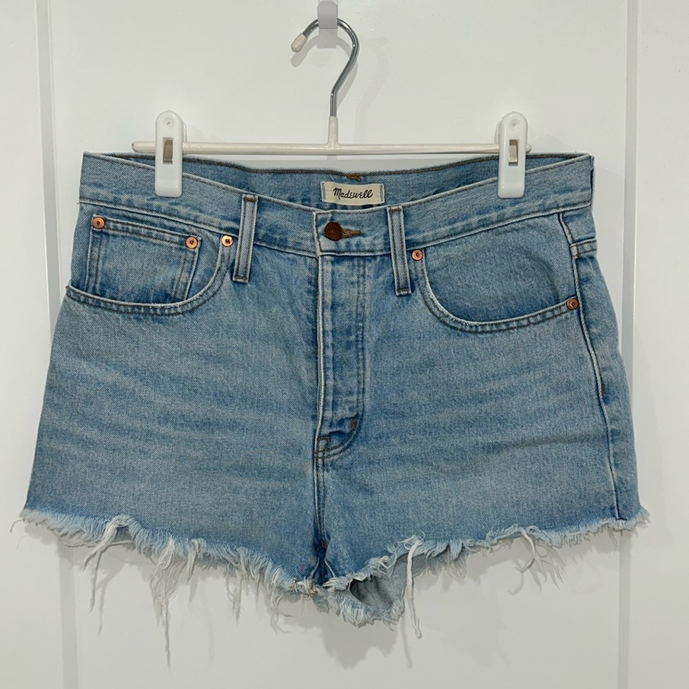 100%cotton Madewell Button Fly Denim Jeans sz 29